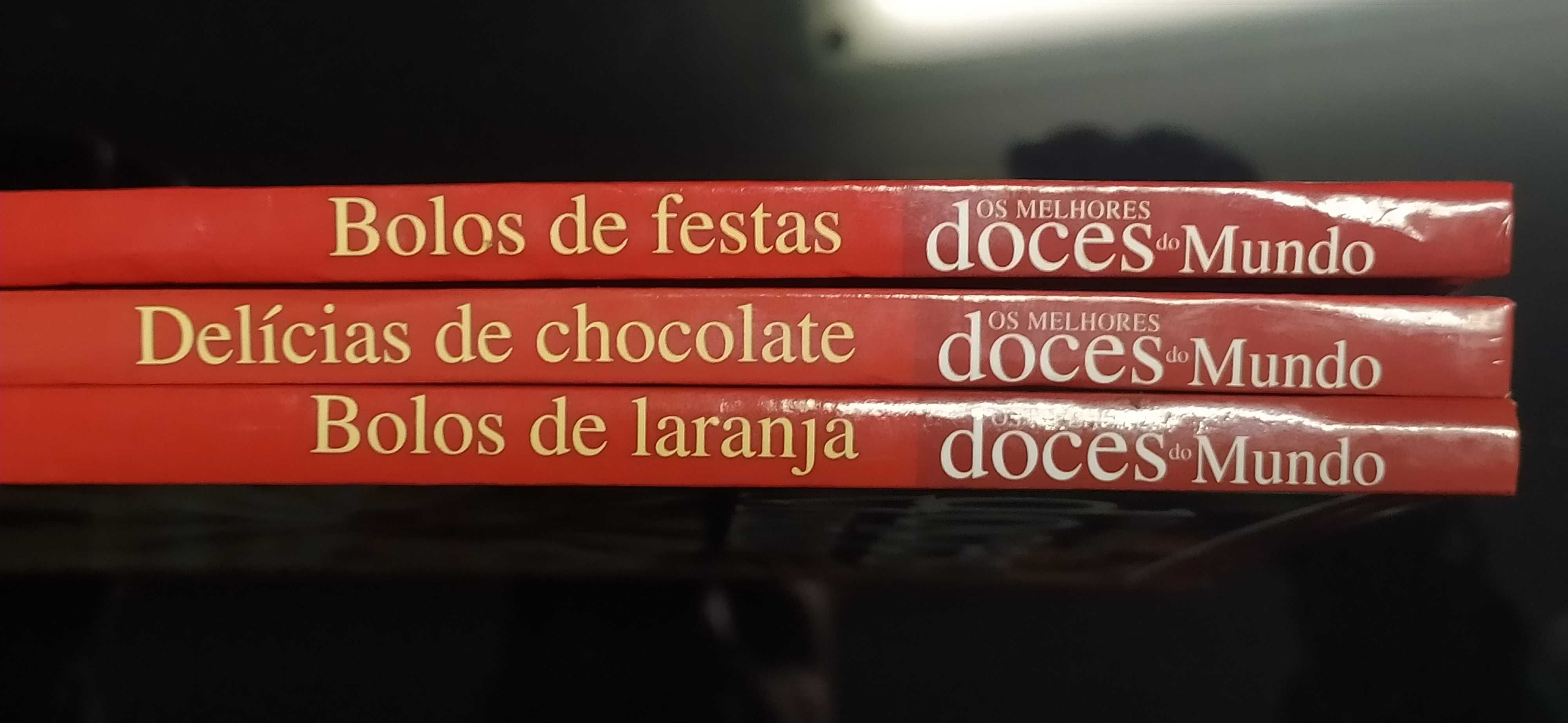 3 Livros de Receitas de Doces