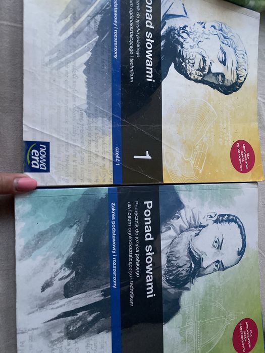 Ponad slowami kaplet kl 1 czesc 1 i 2