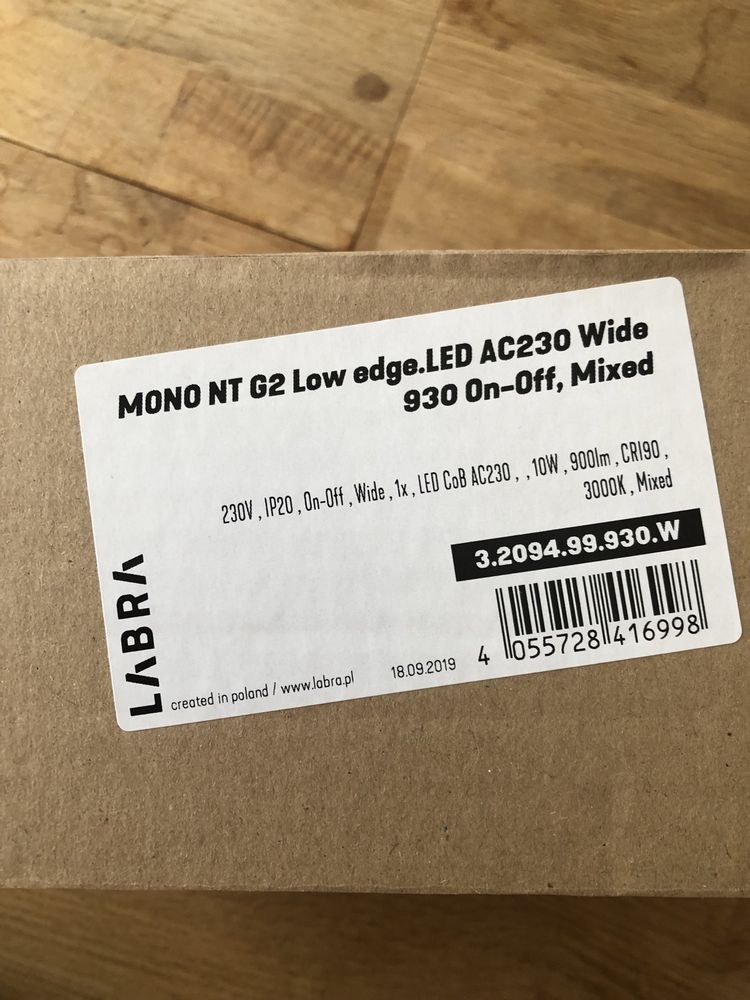 Lampa sufitowa Labra mono nt g2 low edge