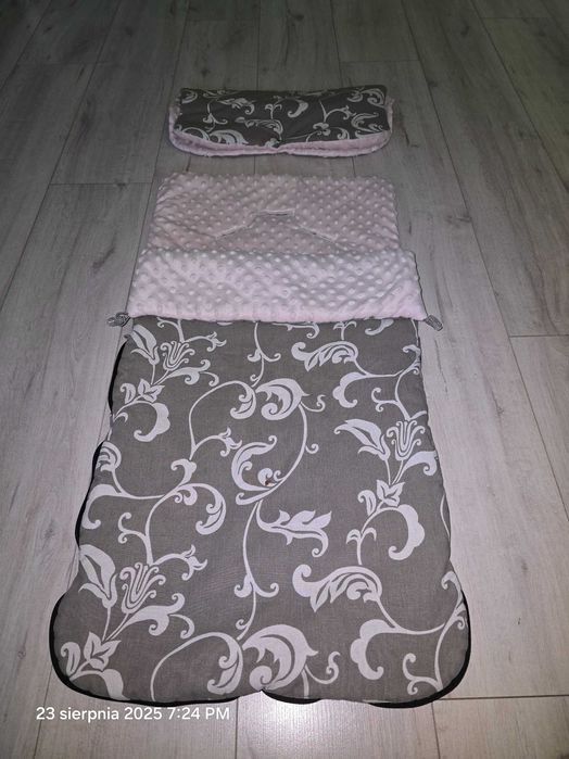 Spiworek do wozka plus otulacz na dlonie