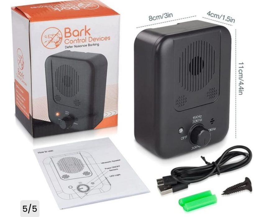 Bezprzewodowa ultradzwiekowa sracja dla psa