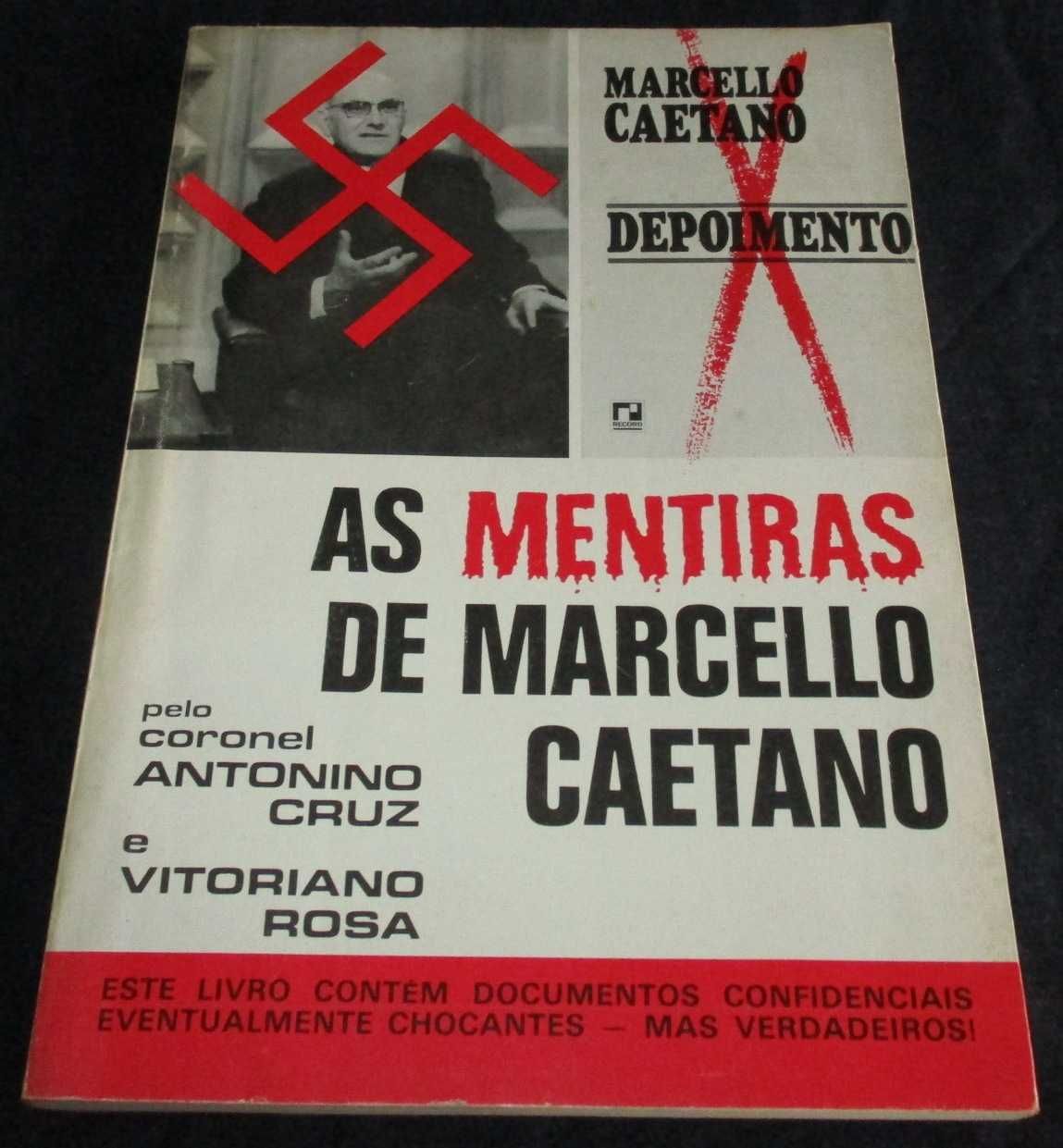 Livro As Mentiras de Marcello Caetano 1974