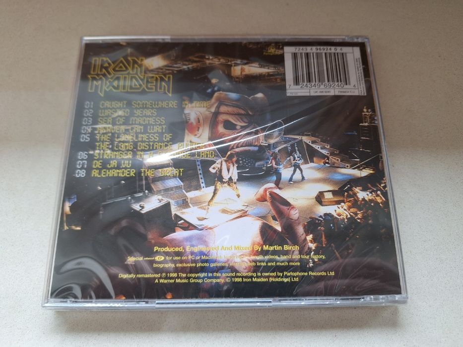 Płyta Iron Maiden - Somewhere instalacji Time