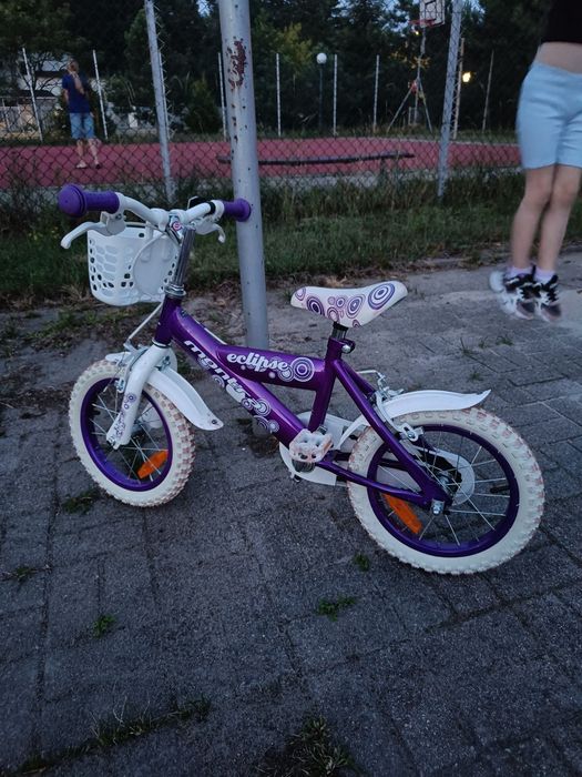 Rower 14 cali dla dziewczynki