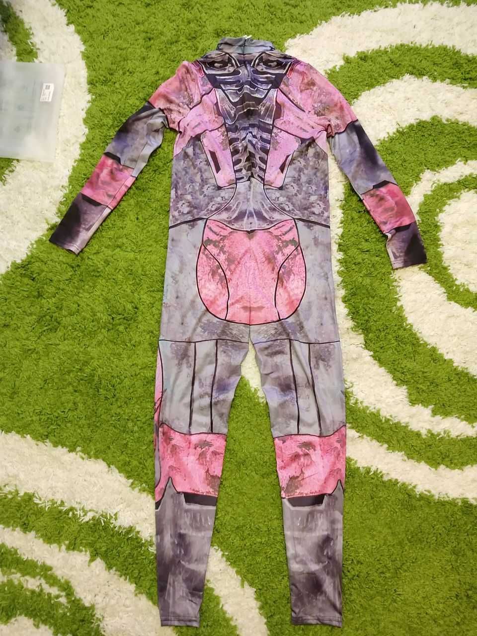 Комбінезон Супер-героїні Космічна-леді Робот костюм КиберПанк Косплей