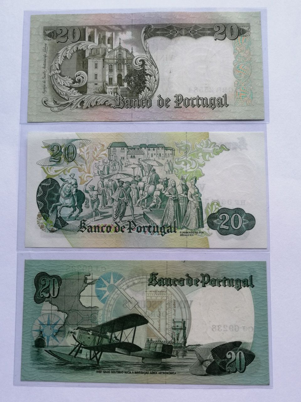 Notas dos escudos