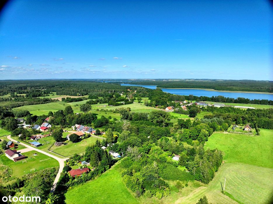 Działka z potencjałem w sąsiedztwie jezior