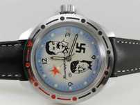 Radziecki zegarek WOSTOK . Vostok komandirski . 17 kam. Stalin Hitler