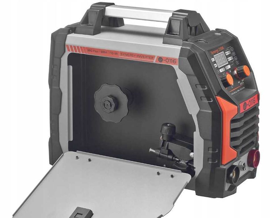 SPAWARKA Inwerterowa Polska MIG FLUX MMA TIG migomat 210A SYNERGIA