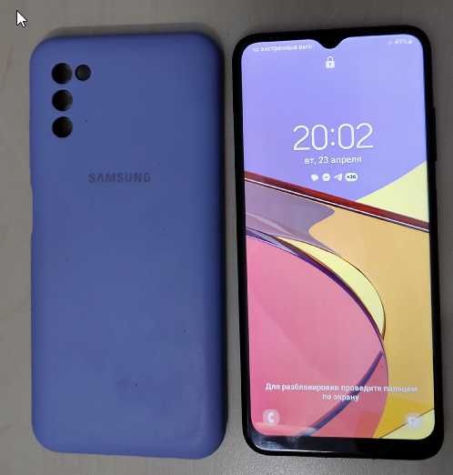 Смартфон Samsung Galaxy A03s 3/32GB Blue