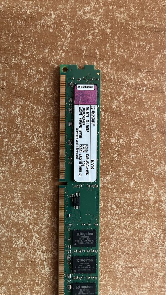Pamiec RAM Kingston 1333 Ddr3 4gb i 2gb