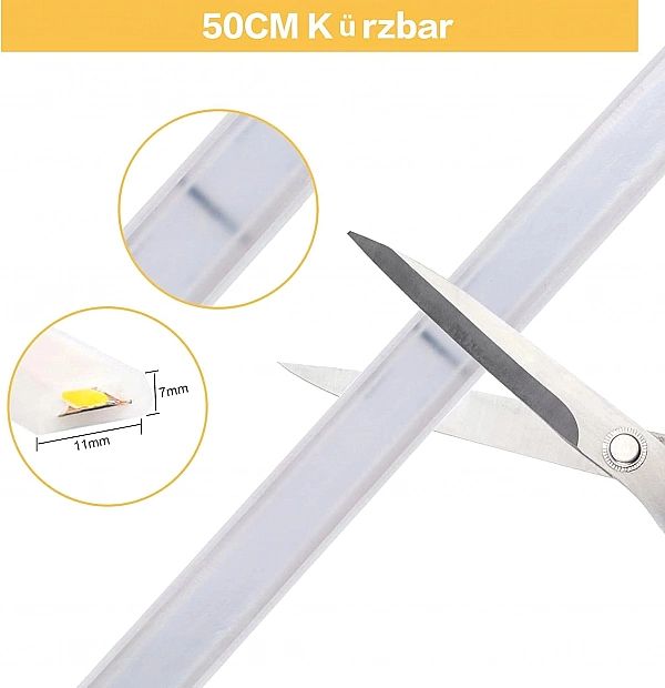 Taśma Led Pcning 20M 220, 230V 120 Diod Z Eu, 20 Metrów 6000 K, Biała