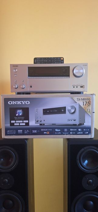 Onkyo TX-NR696 dolby ATMOS Bluetooth Wi-Fi 7 x 175W THX Audyssey®