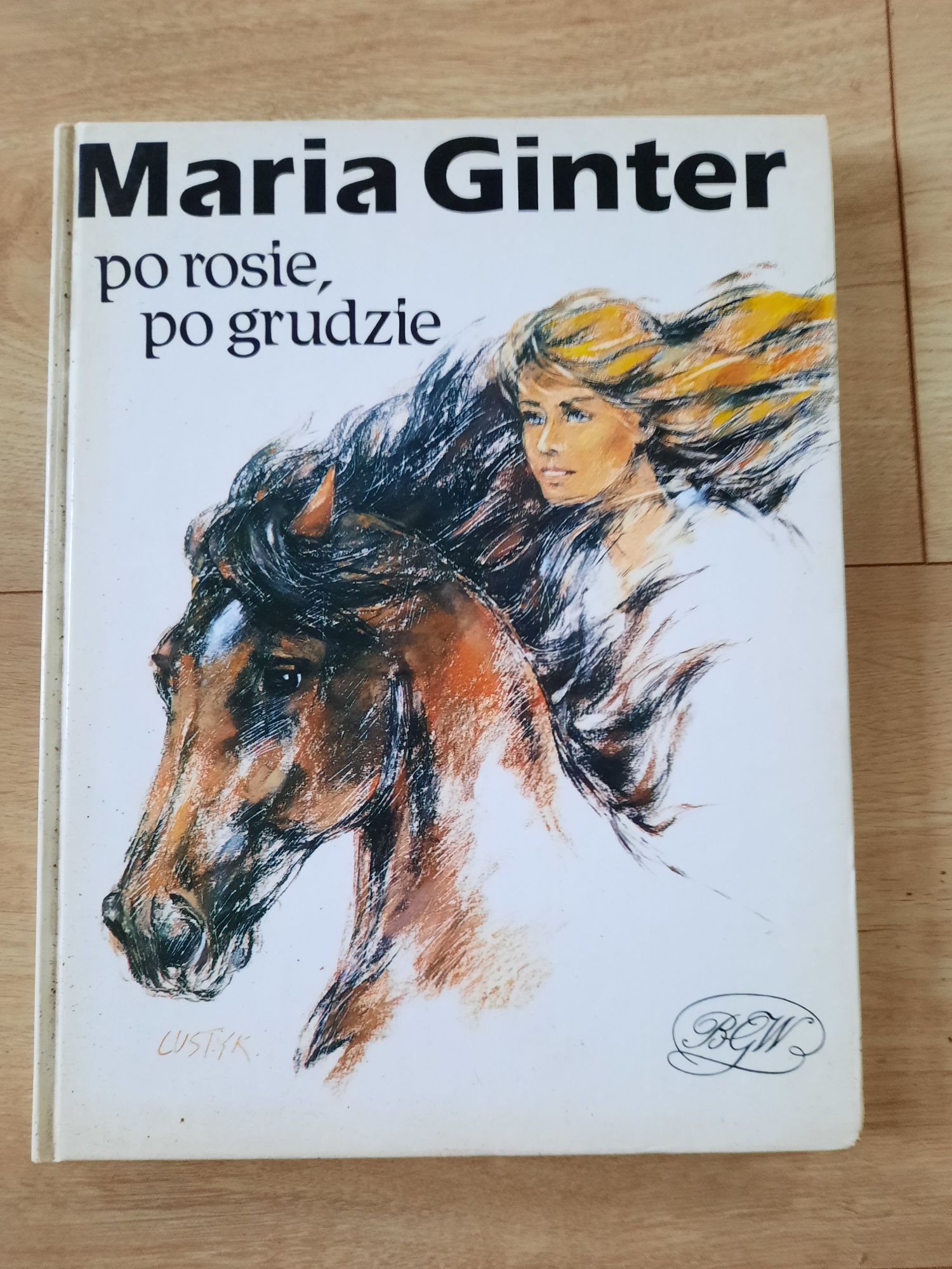 Po rosie, po grudzie, Maria Ginter, pięknie ilustrowana książka