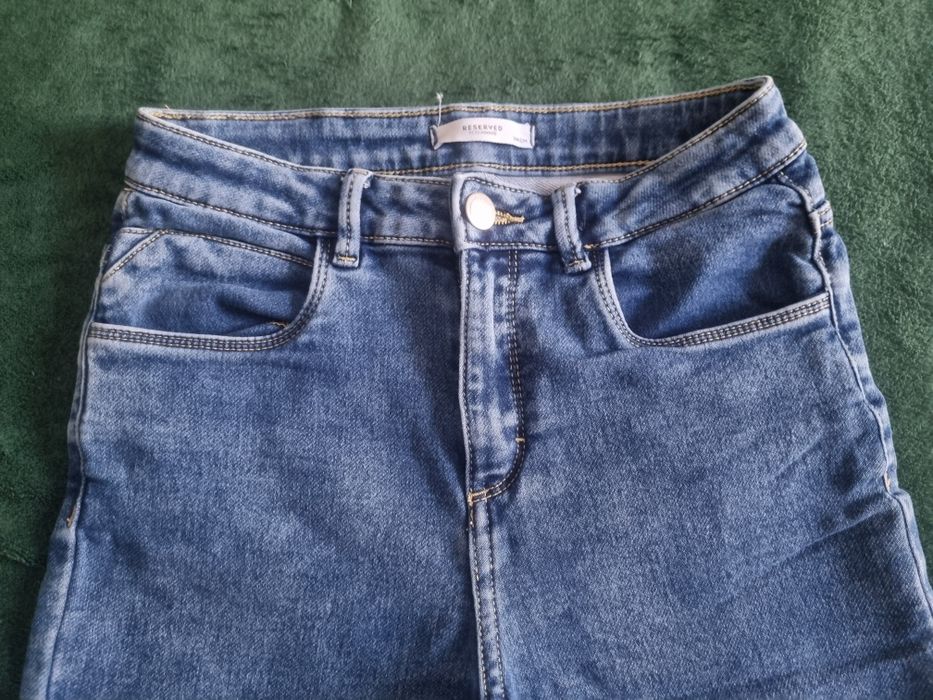 Spodnie rurki jeansowe młodzieżowe/damskie