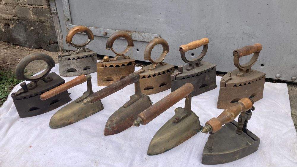 Stare żelazka - różne