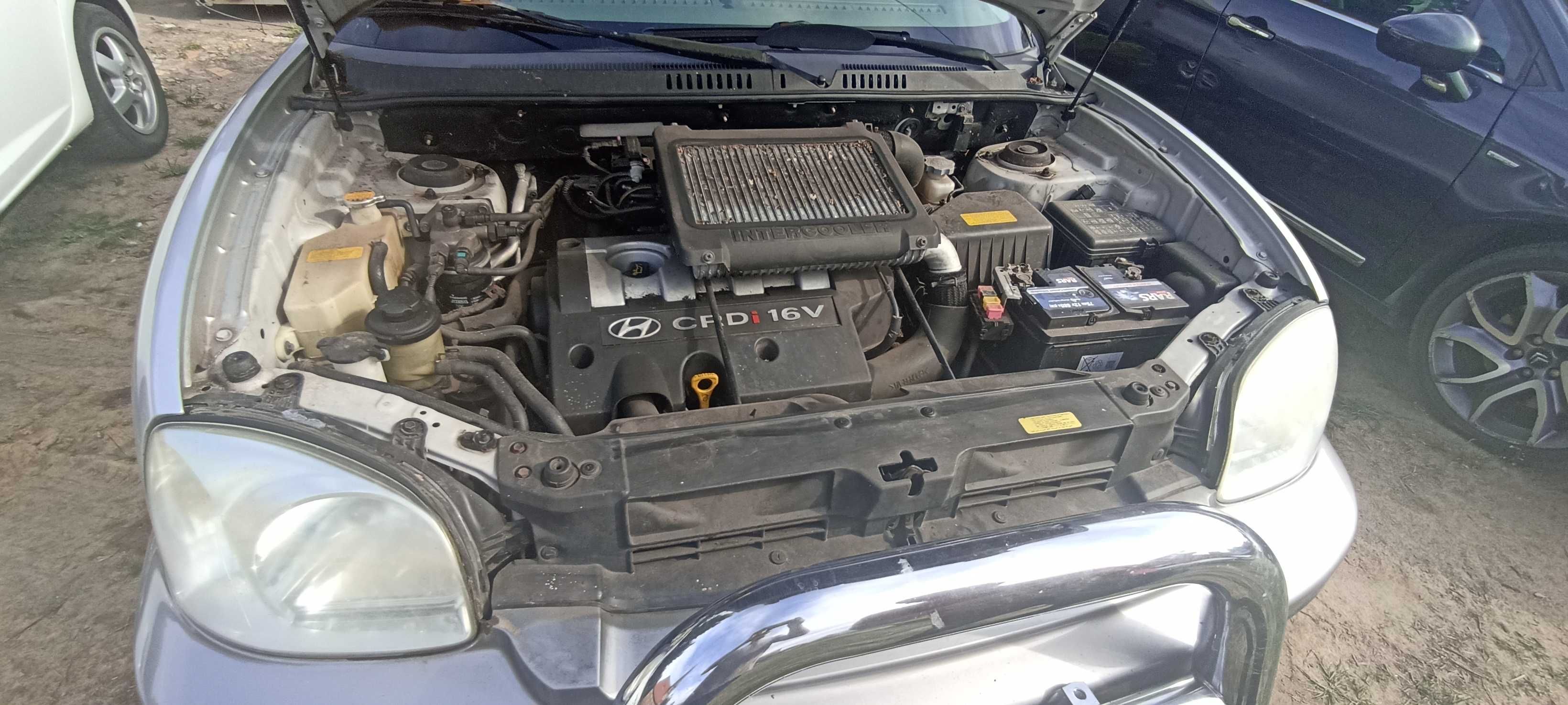 hyundai santa fe 2.0 crdi D4EA 4x4 lak LL  samochód na części