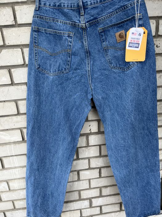 carhartt jeans loose fit 34