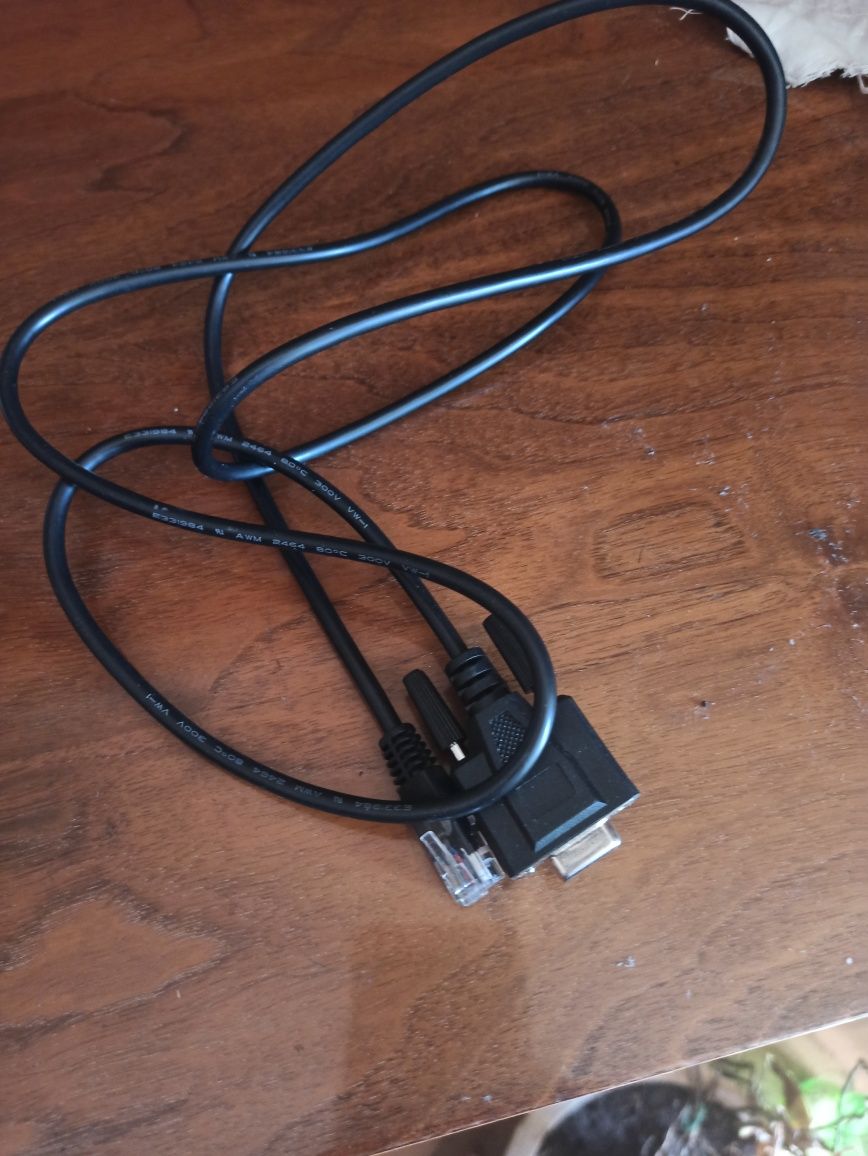 Kabel Rs232 - Lan Rj45