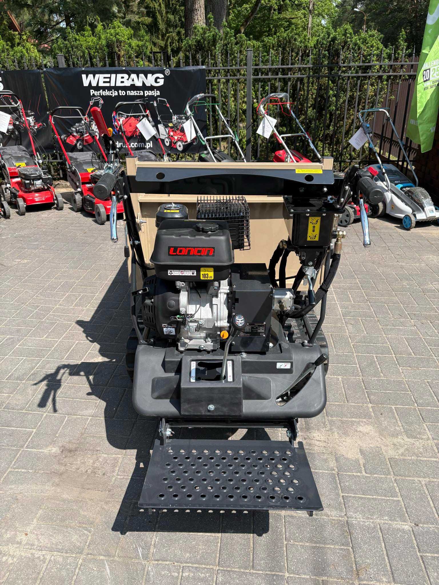 Wozidło gąsienicowe MEYER model T1000L - taczka spalinowa Cała Polska