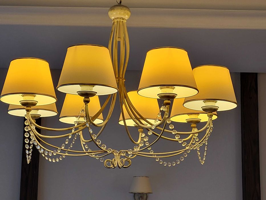 Żyrandol-lampa wisząca duży