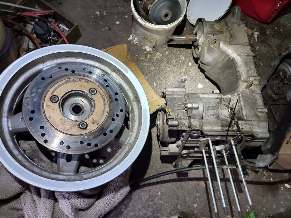 Двигун скутера 4t gy3 139