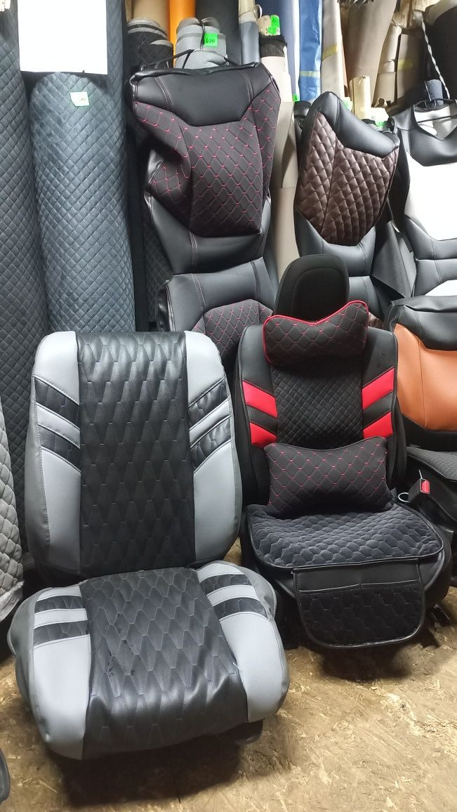 Автоткани.Авточехлы.Чехлы в авто.Накидки.Установка.Перетяжка салона