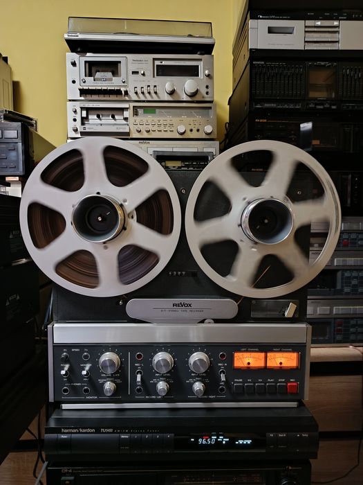 Magnetofon szpulowy Revox B77 2 ścieżki