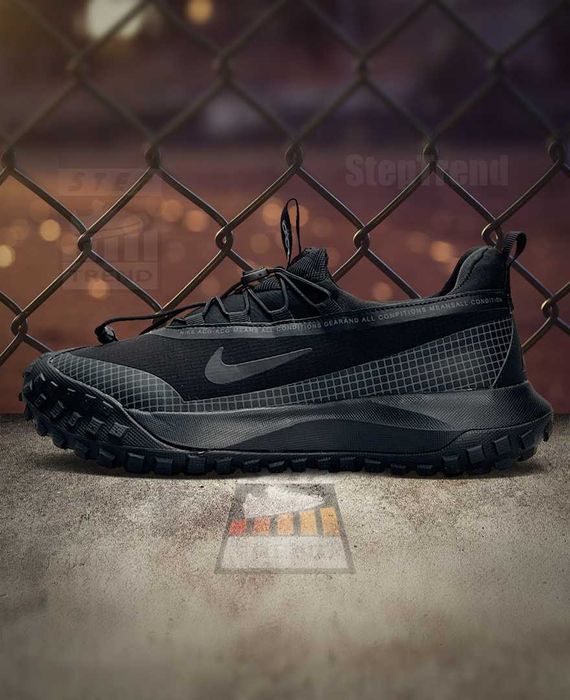 Кросівки Nike ACG Mountain Fly Low Black | Найк асг термо осінь зима