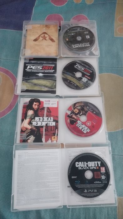 Lote 8 jogos ps2 e ps3