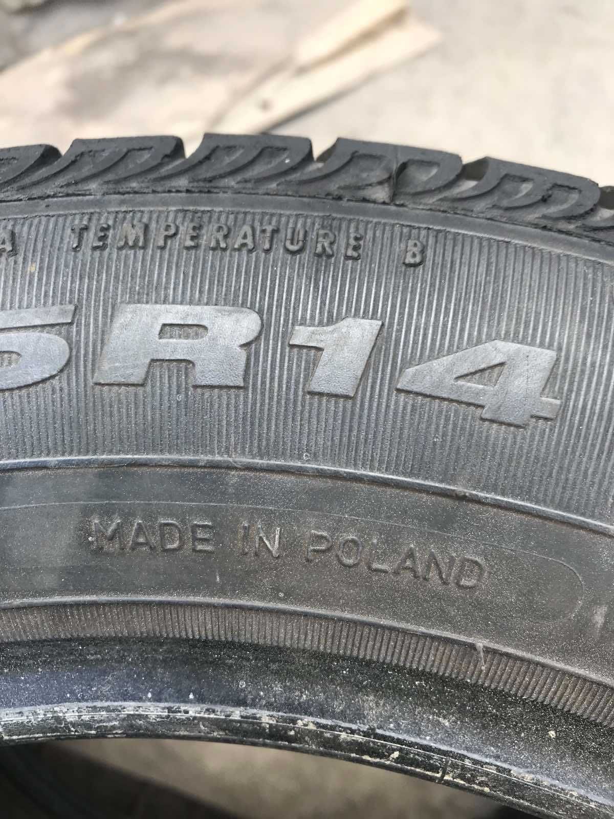 Шини Fulda 175/65r14 Комплект літо б/у склад Оригінал