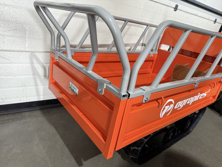 Mini dumper de lagartas a bateria