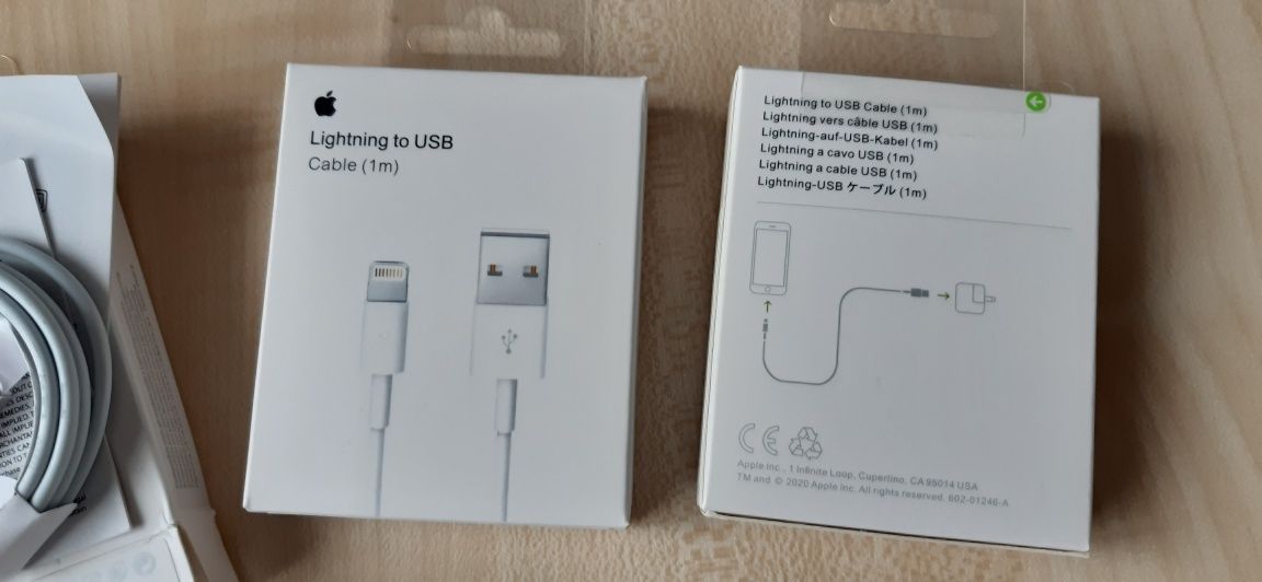 Kabel do iPhone USB Lightning NOWY