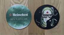 Podkładki, podstawki pod piwo - Heineken