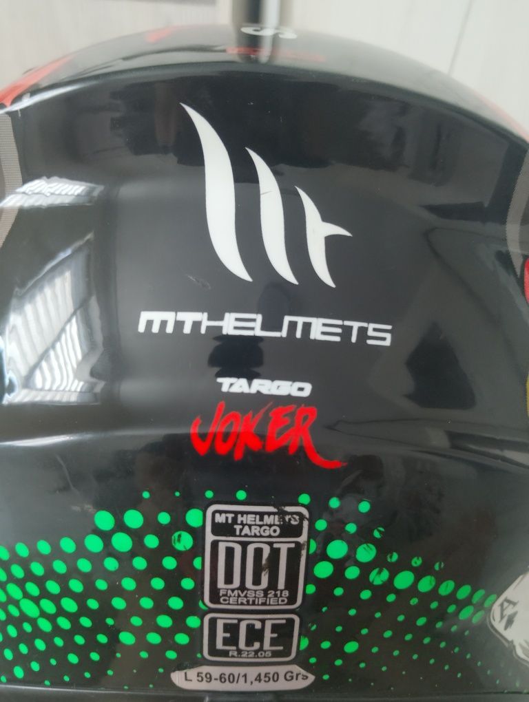 Продам мотошолом MT Targo Joker+гарнітура