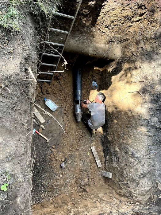 ГНБ, прокол під дорогою, прокол грунту, зварювання, пайка труб