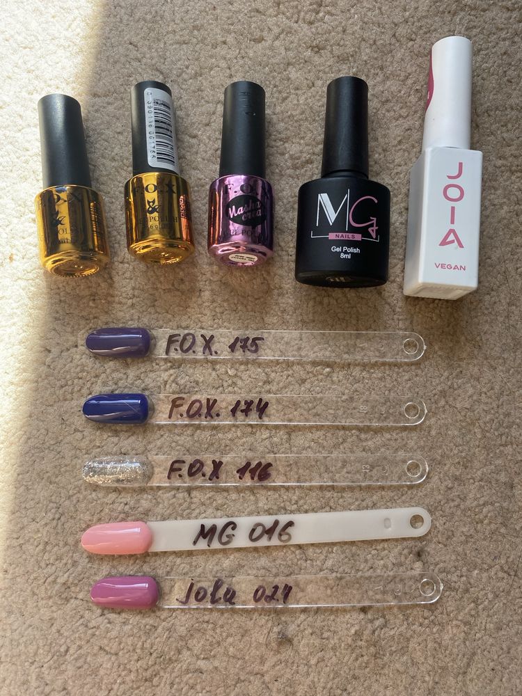 гель лак fox mg nails jola