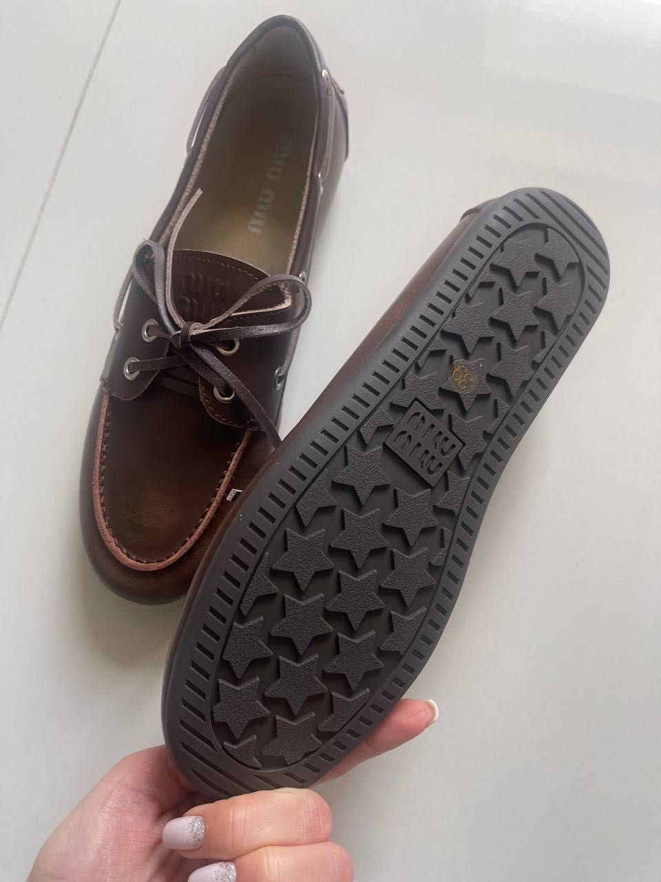 Mokasyny skórzane Miu Miu ! Premium półka,różne kolory 36-41
