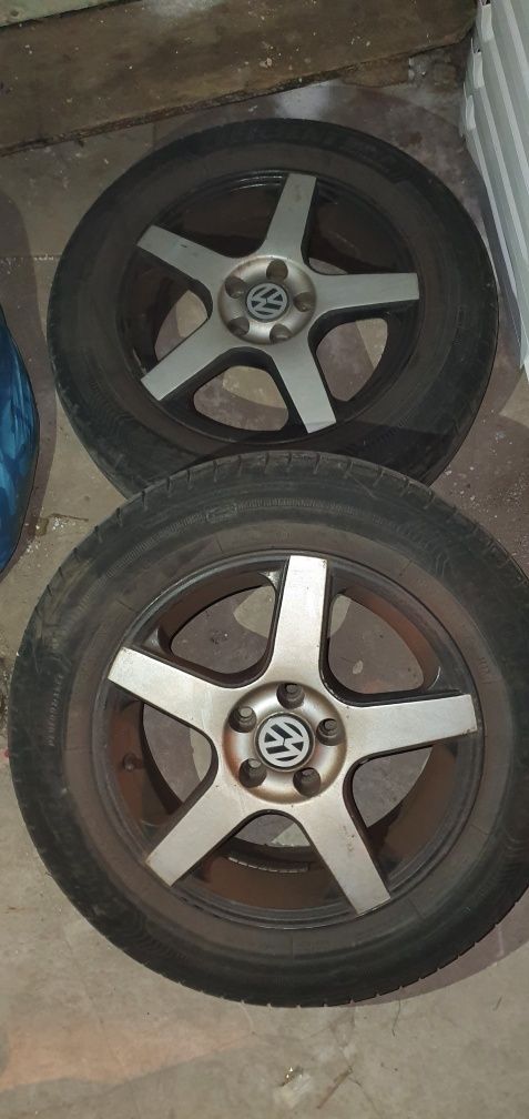 Koła aluminiowe z oponami letnimi VW Golf IV  195/65/15