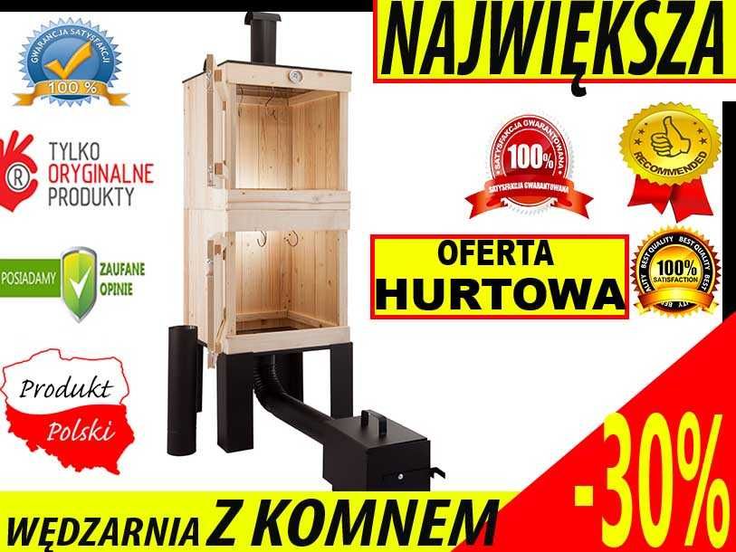 Wedzarnia ogrodowa z drzwiczkami zestaw hit desta 20 mm D2+BOK