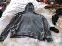 sweat cinzenta esverdeada tamanho m oysho