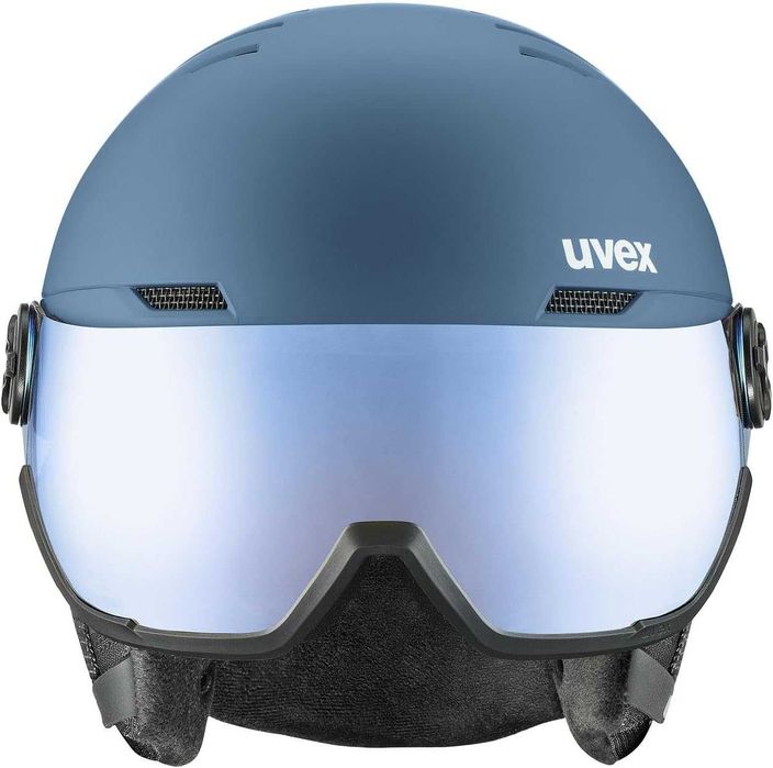 UVEX Kask narciarski  z okularami Wanted visor blue Rozmiar L 58-61cm