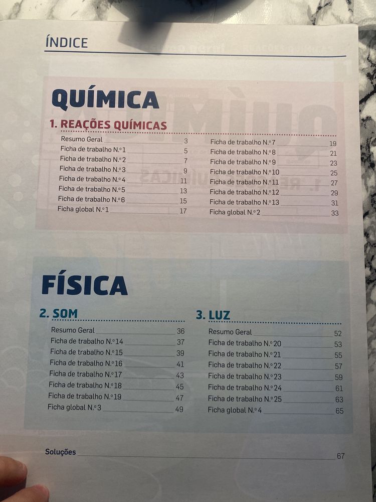 Universo FQ caderno se atividades