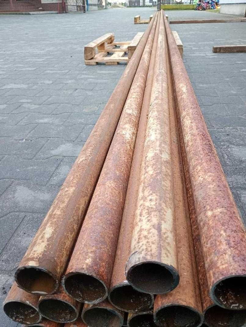 Rura stalowa na tunele foliowe 10.8 m.