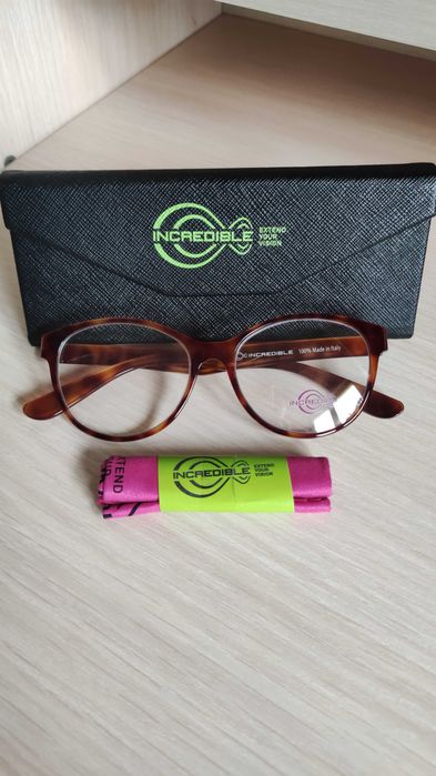 Стильная женская черепаховая оправа, очки incredible/Италия