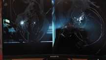 Monitor Gigabyte 27" uszkodzona matryca