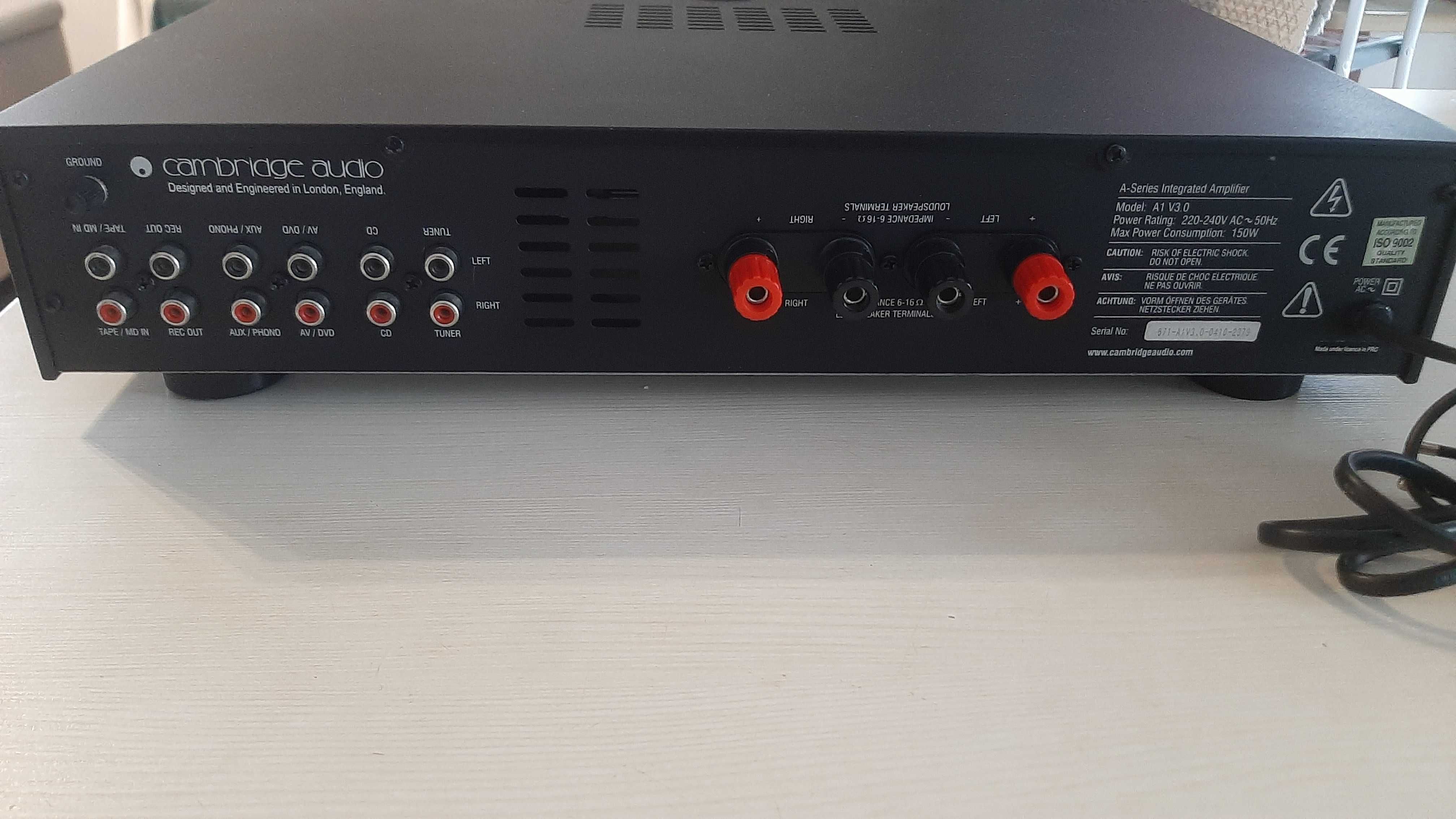 Wzmacniacz Stereo Cambridge Audio A1 V3.0 Stan BDB