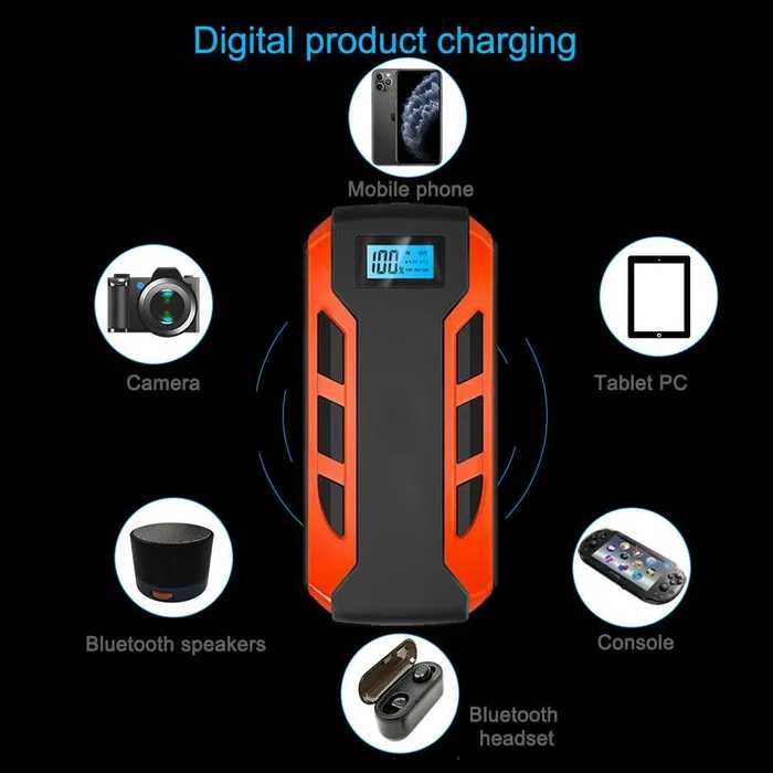 Arrancador Booster Jump starter de 20.000mAH