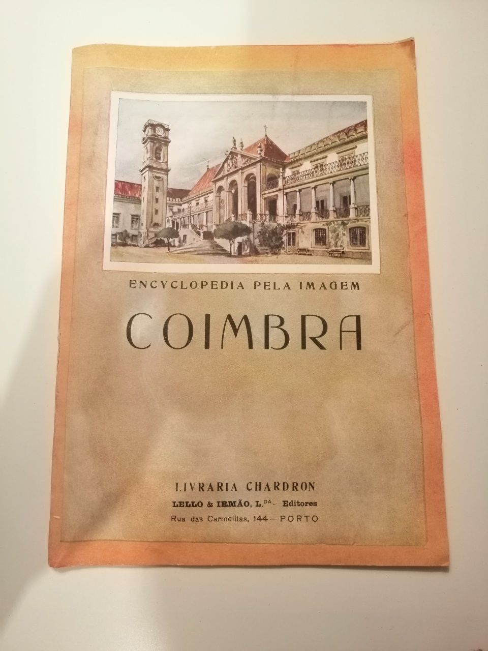 Revista antiga "encyclopedia pela imagem - Coimbra"