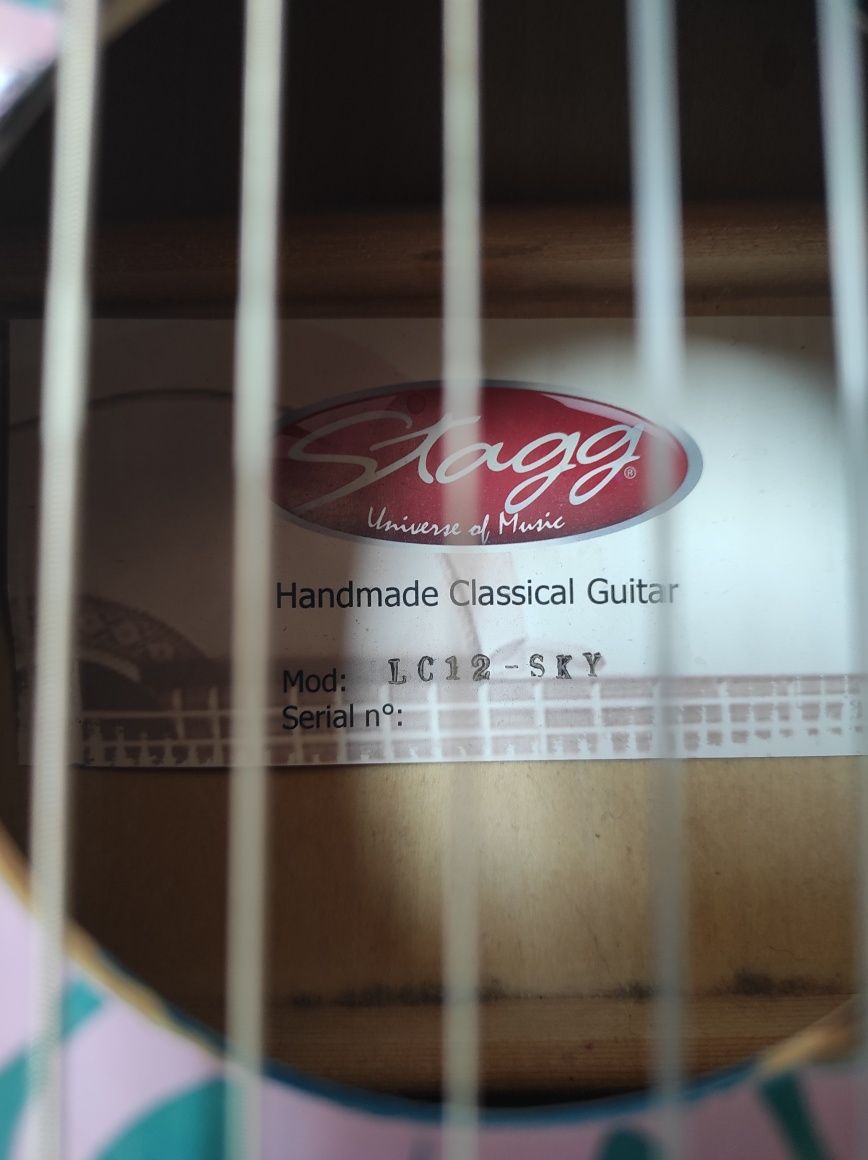 Gitara Stagg LC12-Sky dla dziewczynki